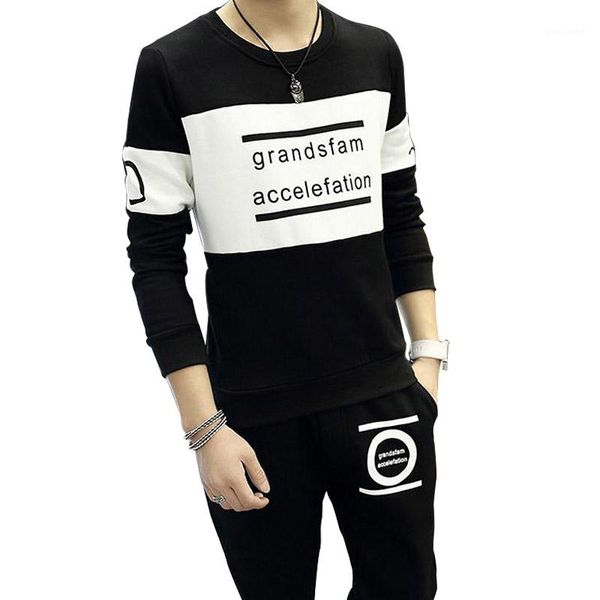 

sportswear men's 2 pcs set tracksuit 2018 brand sporting suit clothing outfit sets letter print women sweat suits+pant clothes1, Gray
