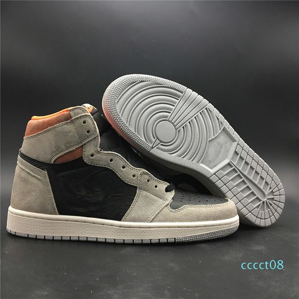

basketball shoes 1 1s neutral grey mens grey black outdoor sports sneakers with box 08ct