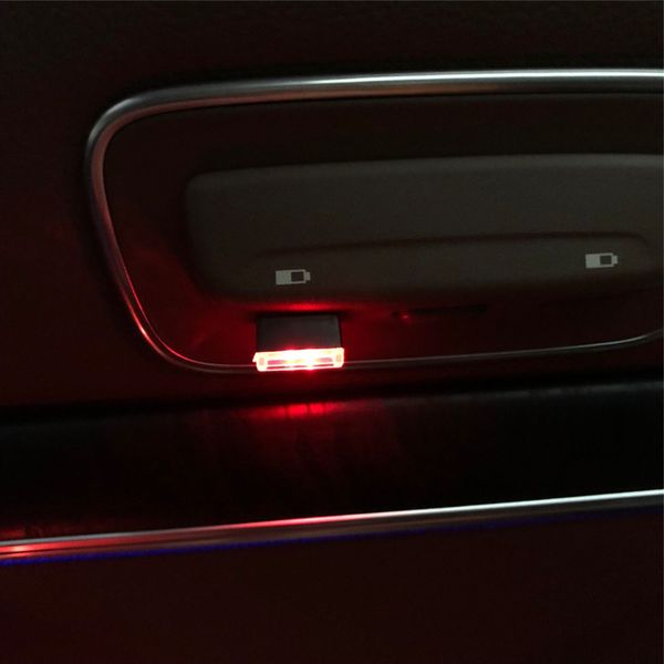 

1pcs car-styling usb atmosphere light case for daihatsu terios sirion yrv charade mira