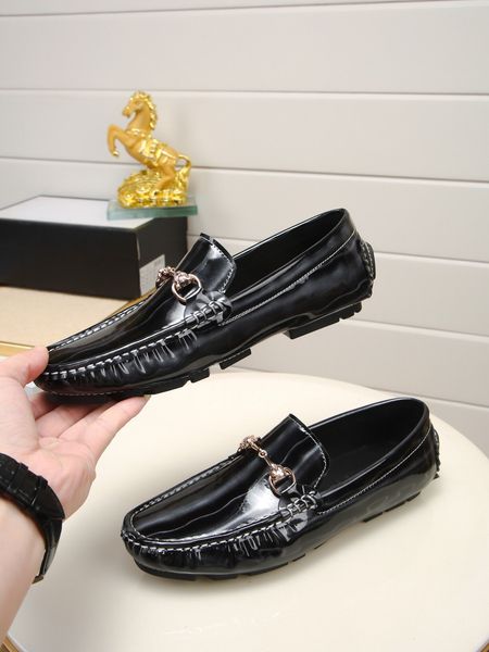 

men's formal shoes fashion leather men's business flat shoes black brown men's formal office work shoes large size 38-45