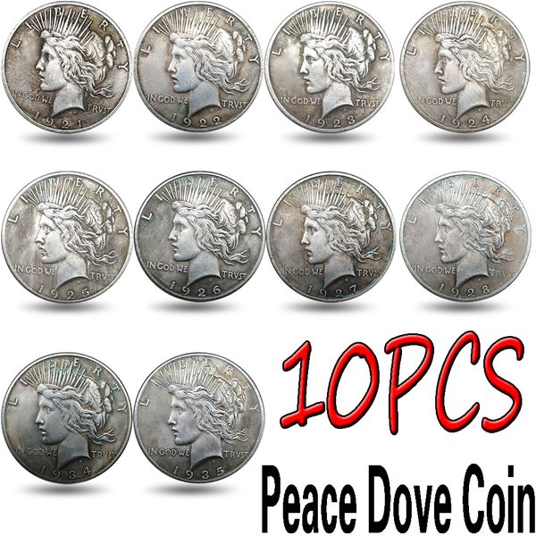 

сша мир coin1921-1935 copy coins меднение серебряная монета полный набор коллекция