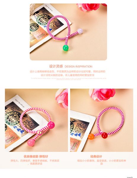 

deep garnet hair cuff ponytail holder elastics hair band assorted colors bebe kid babies porta coda di cavallo a spirale sweet07 cbejh