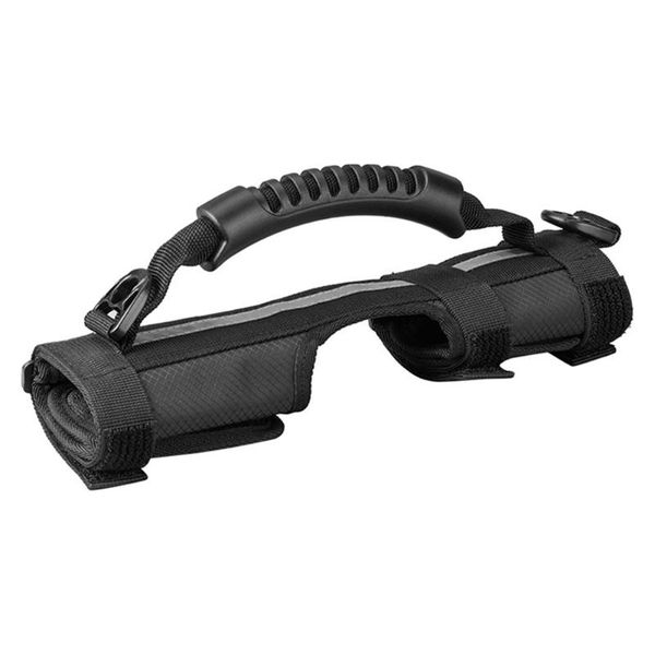 

black accessories shoulder strap handgrip carry handle cycling practical easy use for folding bike portable sports outdoor frame