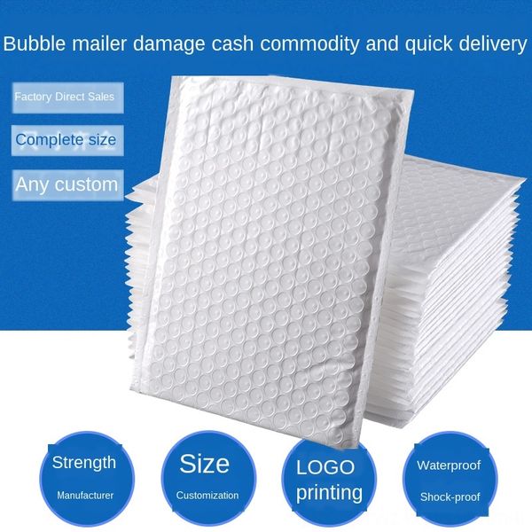 

white pearl пленка bubble seal утолщенной водонепроницаемый композитные упаковки пены логистика экспресс перл упаковка мешок мешок упаковки