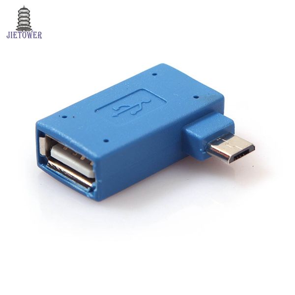 Adattatore host Micro USB 2.0 OTG da 100 pz/lotto con alimentazione USB Tablet per telefono cellulare per Samsung Galaxy S3 i9300 S4 i9500 Note2 N7100 Note3