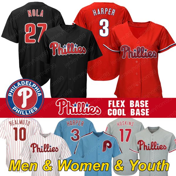 

Philadelphia new phillie jer ey bryce harper aaron nola rhy ho kin j t realmuto egura cott kingery ba eball jer ey