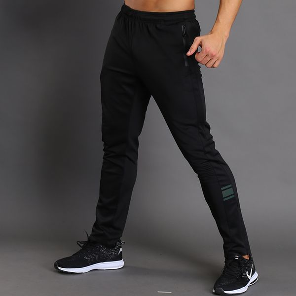 

autumn men drawstring pants basketball football jog soccer training pant outdoor sport fitness jogger sweatpants, Black;blue