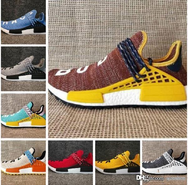 

human race runner designer sneakers men casual sports shoes luxury shoes women casual shoes gray, Black