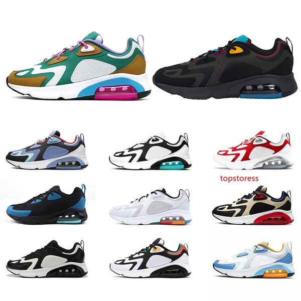 

200 designer men women running shoes chaussures bordeaux 200s platform mystic green south beach university red mens trainers sneakers 36-45