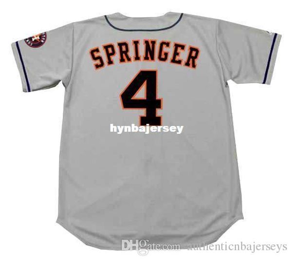 

custom george springer houston stitched majestic away baseball jersey retro mens jerseys running, Black;blue