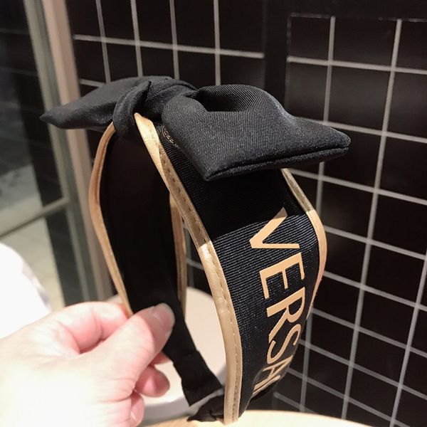 

Различные узоры черные повязки для женщин-широкий полосатый милый обруч для воло