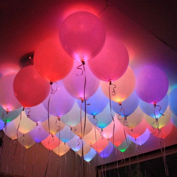 

round ball tumbler led balloon lights mini flash luminous lamps for lantern bar christmas wedding party decoration