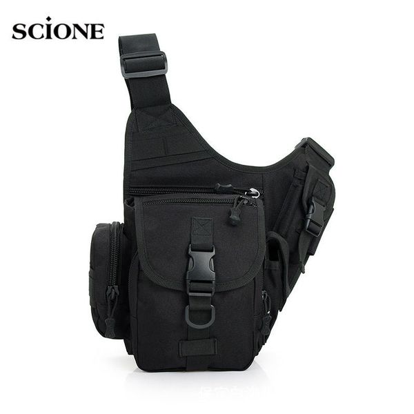 

men camping bags tactical shoulder chest bag molle system crossbody pouch sports sling waterproof sac de sport xa141wa