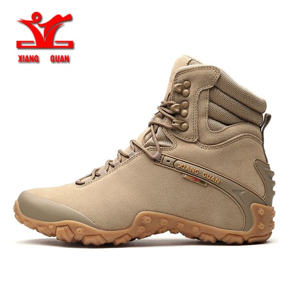 

xiang guan men/women hiking shoes warm outdoor sport shoes mens trekking climbing sneakers comfortable high cut boots 86991