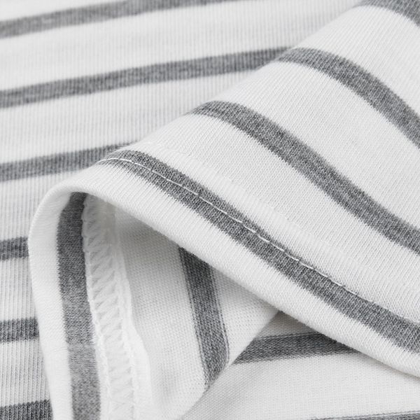 

vetement femme 2020 women maternity and blouses pregnant long sleeve striped hoodie nursing sweatshirts for breastfeeding, White
