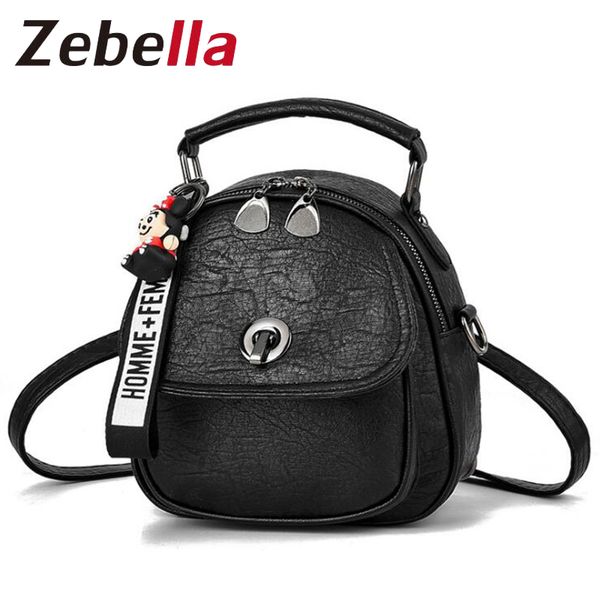 

2020 vintage fashion mini backpack women multifunction female leather shoulder bag messenge crossbody bag girl purse sac
