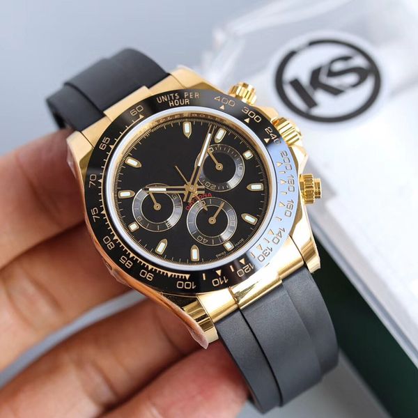 

2020 new mens mechanical watches 7750 eye automatic timer watch machine core waterproof automatic watch wristwatches designer watches, Slivery;brown