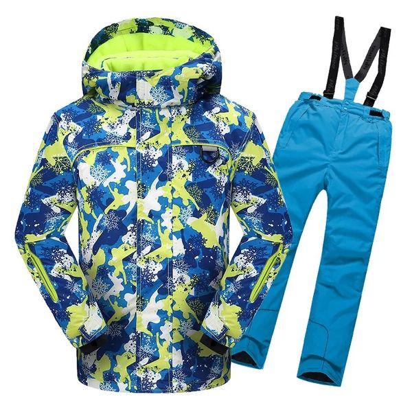 

men's winter jacket ski suit for2pieces snowboard suit men's winter pants outdoor