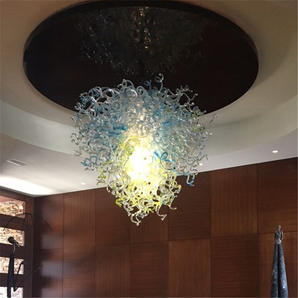 Colorful Moroccan Chandelier Murano Art Glass Chandelier For High Ceilings Modern Pendant Lamp High Ceiling Glass Lighting Track Lighting Pendants