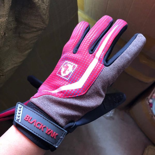 

full finger touch gloves bicycle cycling hiking sports touch screen glove fleece windproof outdoor gloves, Blue;gray
