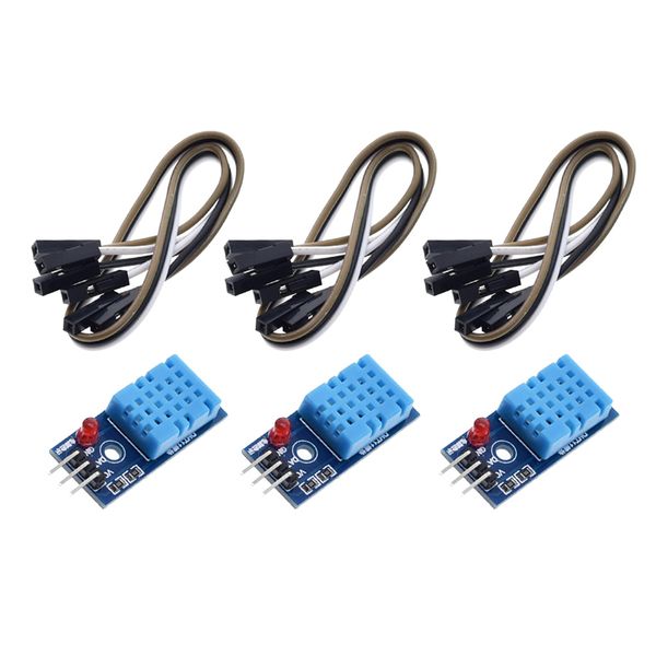 

3x 3.3v-5v digital temperature and relative humidity sensor for kits