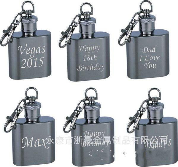 

30ml stainless steel mini flagon keyboard portable small and exquisite wine pot fashion popular hip flasks sell well 4 6zh j1