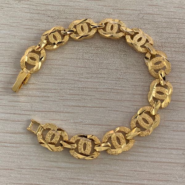 

Luxury girl 316 titanium teel 18k ro e gold love letter wedding bangle bracelet for girl women chain link hipping