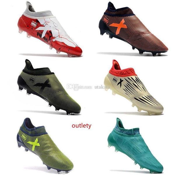 

black colors ace 17 purecontrol soccer cleats 100% original messi outdoor soccer shoes x 17 purechaos fg 39-45 football boots