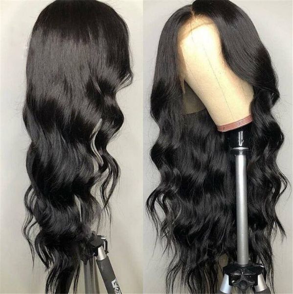 Pre Plucked Body Wave Lace Front Wig 150 Density Virgin Human