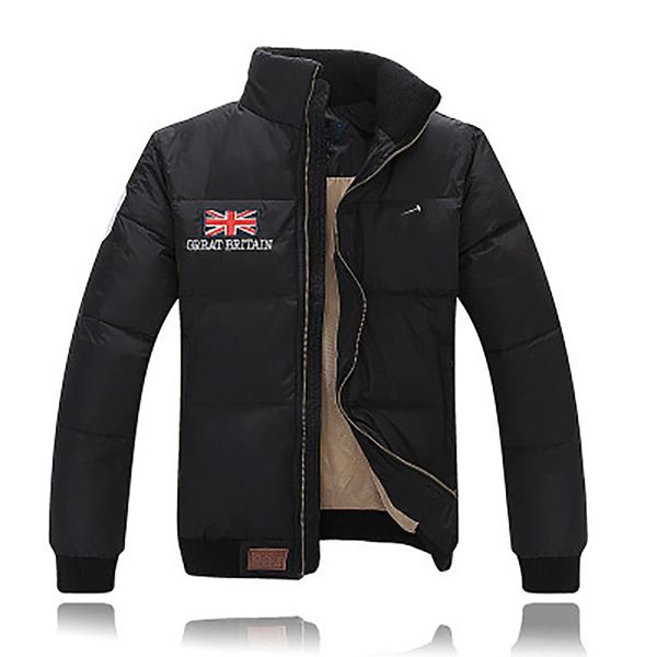 

mens designer winter jacket ralph selling lauren casual fashion white duck jacket malaysia print down jacket warm winter coat, Black