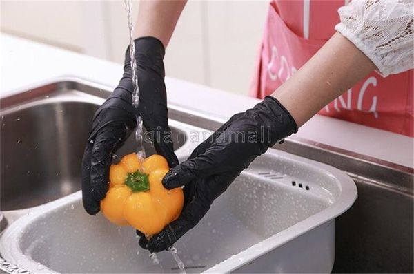 

pvc clear disposable gloves 100pcs kitchen cleaning protective glove household 11 inch disposable gloves 100pcs kitchenware