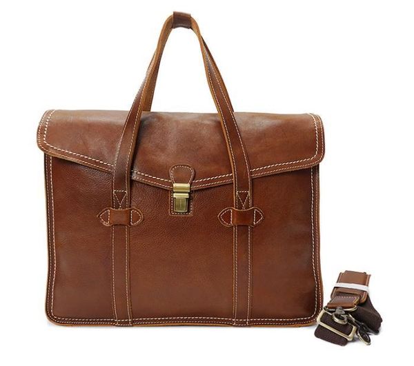 

designer- genuine leather men's head-covering cowhide handbag with european and american style and fashion, one-shoulder bag with tide