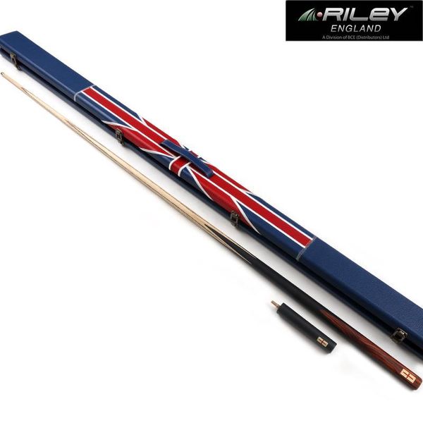 

professional one piece riley snooker cue high-end handmade billiard cue kit stick with case with extension for comptition 9.5mm
