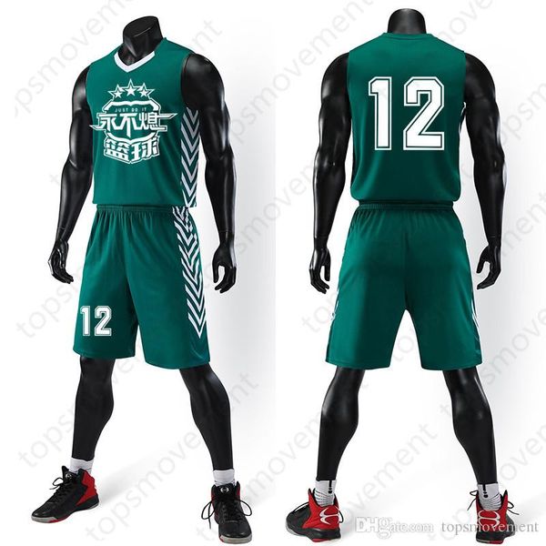

2019 lastest men basketball jerseys outdoor apparel basketball wear 122, Black;red