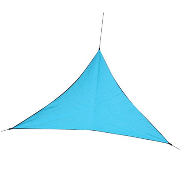 

3m outdoor sun shelter waterproof awning triple-cornered tent canopy garden beach picnic camp shade tarp travel awning sun