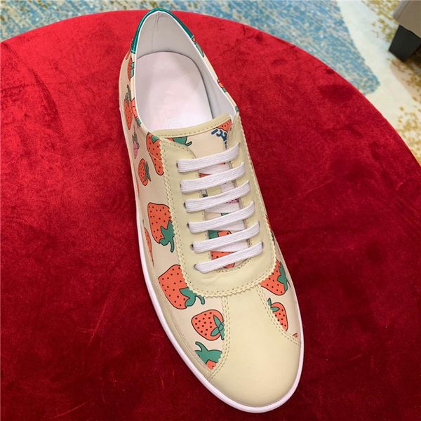 

2019ss личность моды известного дизайнера кроссовки luxury шнурках высокого качества натуральная кожа повседневная обувь размер 35-45 a12