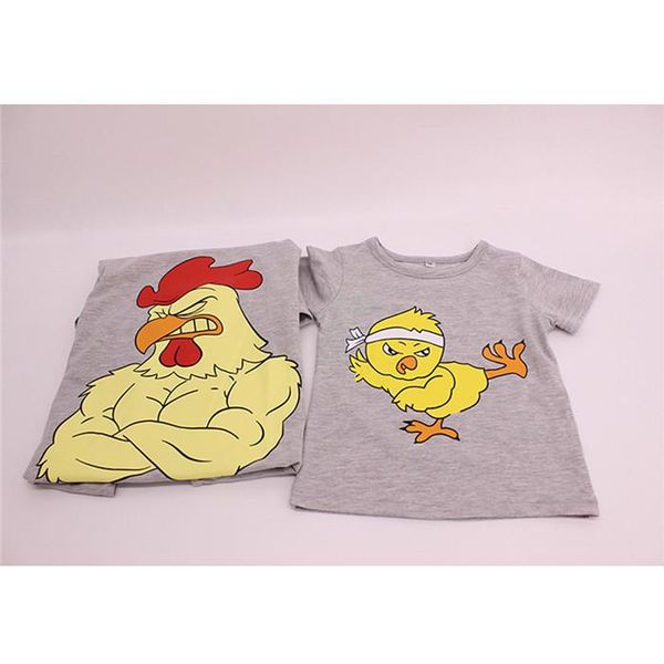 

родитель одежда мужской лето tshirts chick печать crew neck короткой мода homme одежда повседневная одежда, White;black