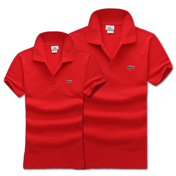 

couple lacostes luxury mens designer tshirt high end brand printing fashion polo shirt crocodile logo cotton color team couple pullover, White;black