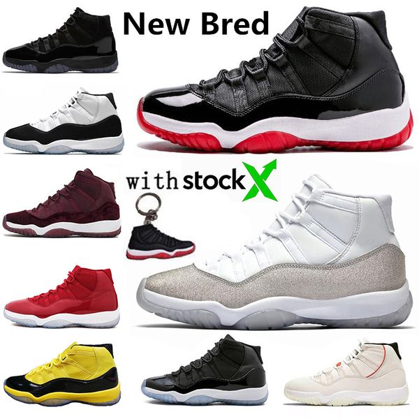 

new arrival jumpman bred 11 basketball shoes 11s metallic silver concord 45 cool grey cap and gown gamma women mens trainers sports sneakers