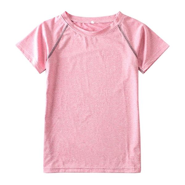 

women's sportswear summer gym fitness yoga breathable t-shirt outdoor running training quick dry breathable yoga suit, White;red