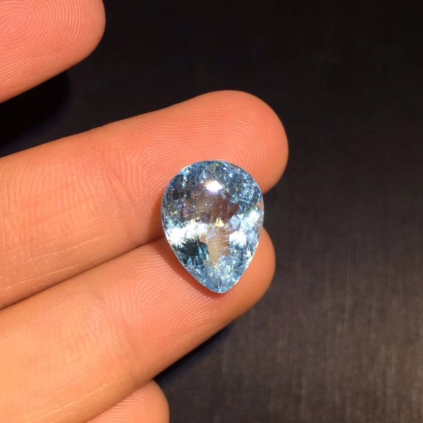 

сертификат гиль 8,8 карата мозамбик натуральный зеленый синий параиба турмалин драгоценные камни россыпью камней свободные драгоценных камне, Black