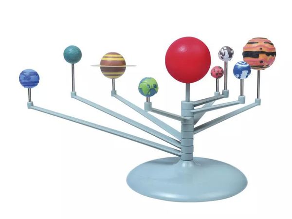 

diy educational toy solar system nine planets planetarium model kit science astronomy project early education for kids christmas gift