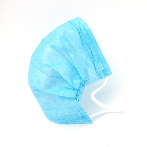 

dhl ship whholesale dust personal use non woven blue mask face masks factory directly mkad