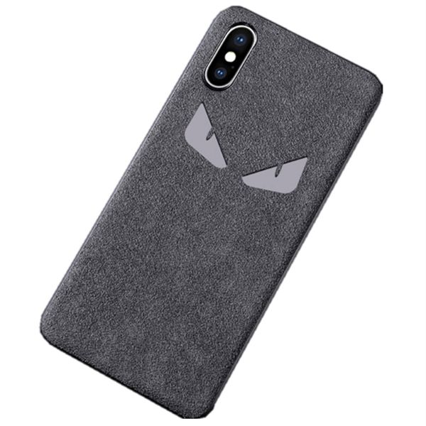 

fur cell phone case for iphone 6s 7 8 plus x xr xs max leather back cover for iphone luxury anti-fall