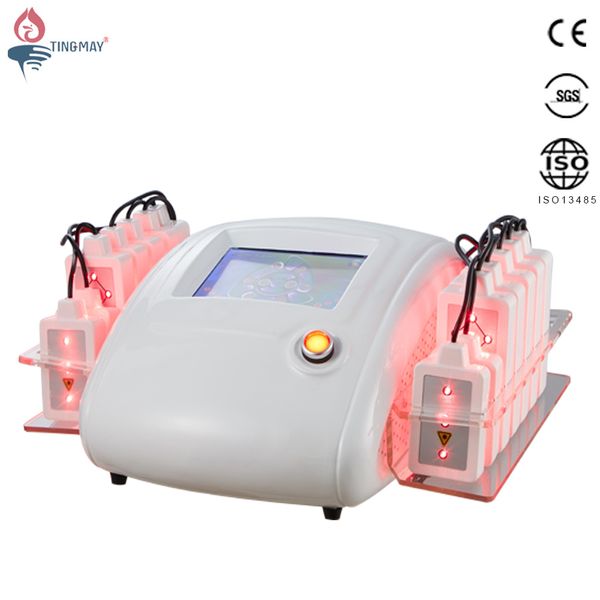 

Selling 650nm diode la er lipo limming machine with 14 la er paddle