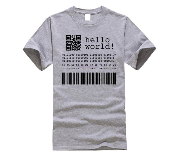 

letter t shirt men java programmer computer hello world code linux geek wear gifts print hip hop t-shirt, White;black