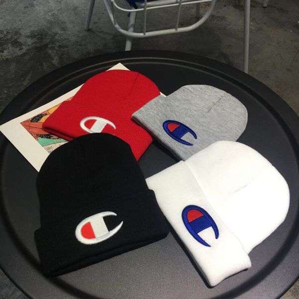 

men women's winter beanie men hat casual knitted caps hats men sports cap black grey white yellow hight quality skull caps 0072, Blue;gray