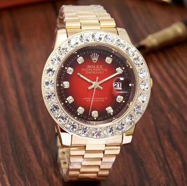 

New 13 aaa 13 rolex famou watche men women watch teel band gold men port watch no box w8
