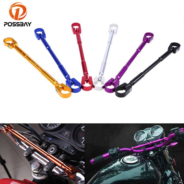 

possbay cnc modified motorcycle strengthen balance handlebar crossbar pit bike motocross handle bar balance beam for cafe racer
