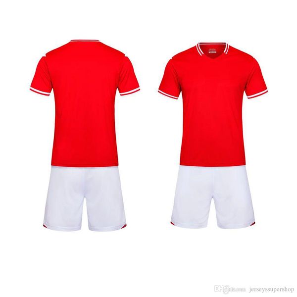 

2019 Red Lastest Men Football Jerseys Hot Sale Outdoor Apparel Football Wear High Quality SS